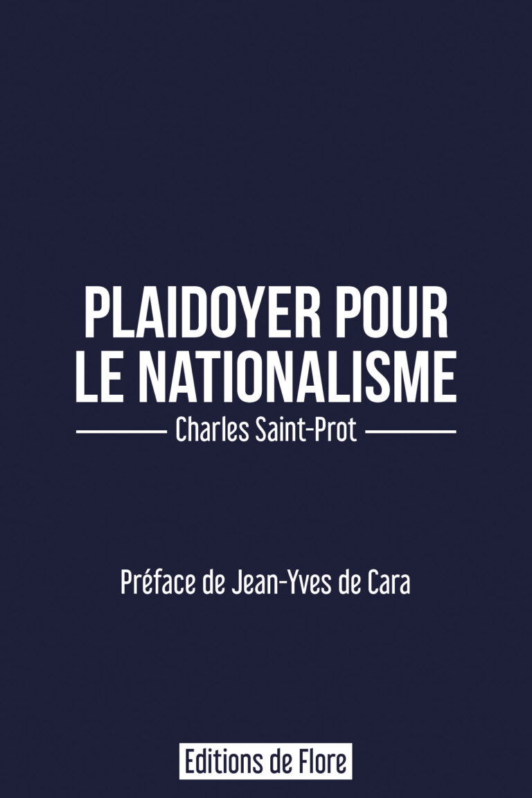 Plaidoyer pour le nationalisme